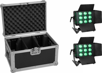 Eurolite Led CLS-9 QCL RGB/WW 9x7W 2er Bundle