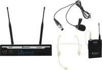 Relacart Set UR-222S BP + Headset + Lavalier