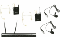 Relacart Set UR-260D BP + Headset + Lavalier