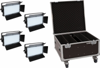 Eurolite Set 4x Led PLL-480 QCL Panel + Case