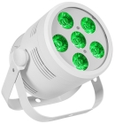 4er Bundle Eurolite Led Silent Par 6 QCL ws + Case